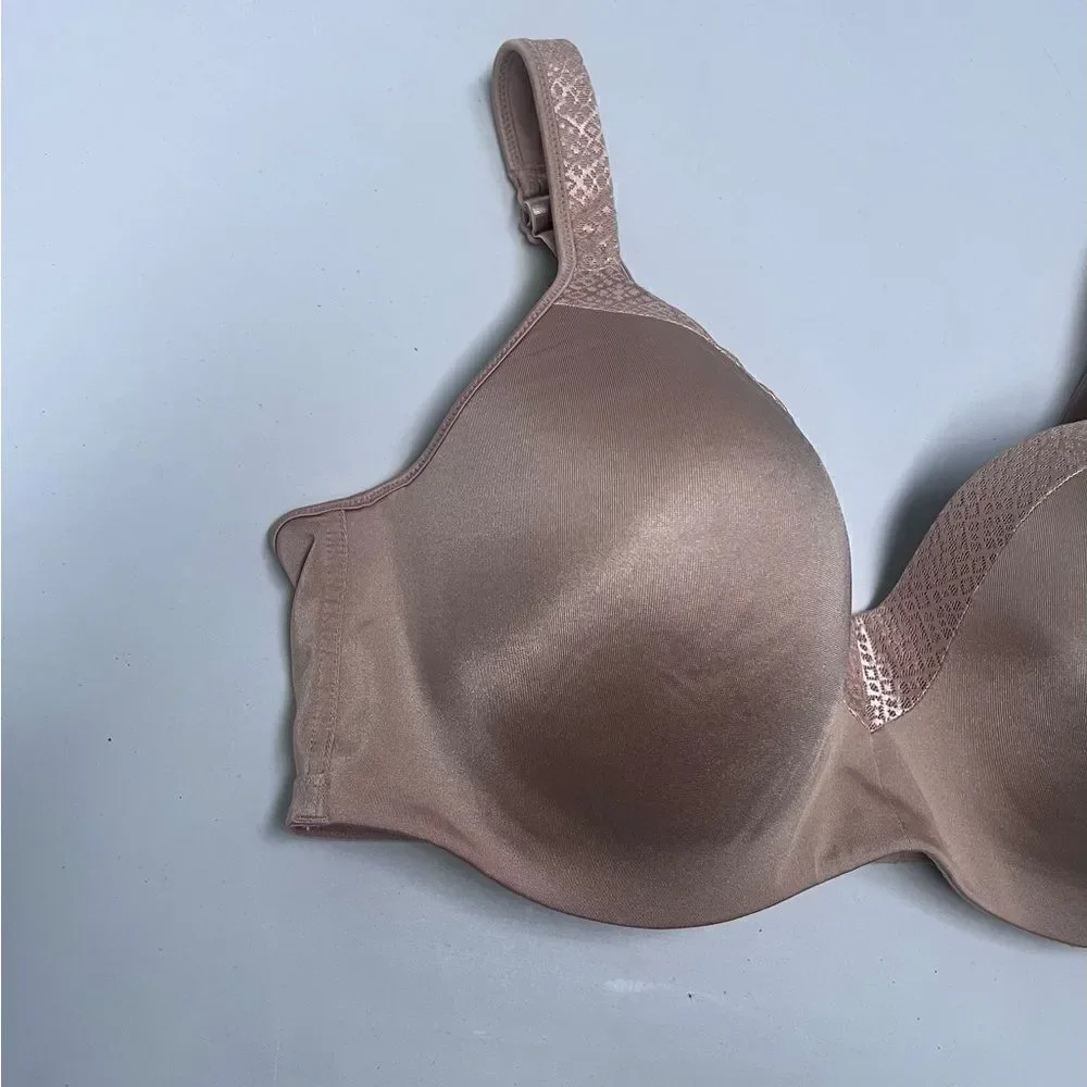 PLAYTEX Women's Secrets Underwire coverage Balconette T-shirt Bra 42D